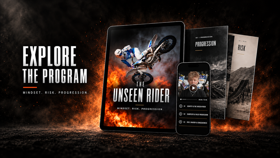 The Unseen Rider digital workbook product mockup
