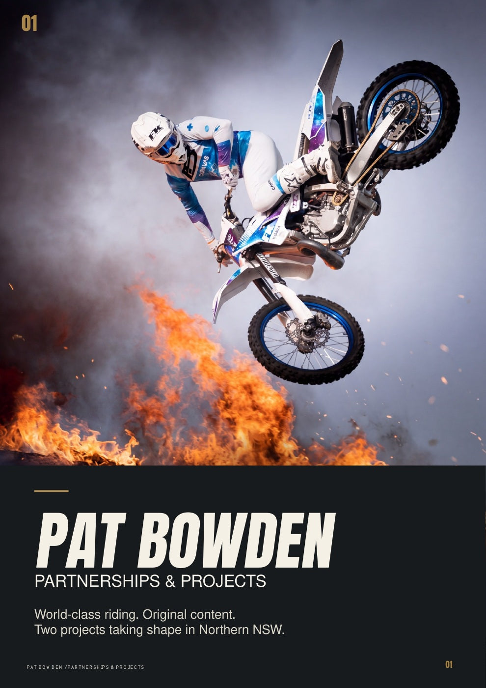 Cover of Pat Bowden’s Partnerships &amp; Projects portfolio